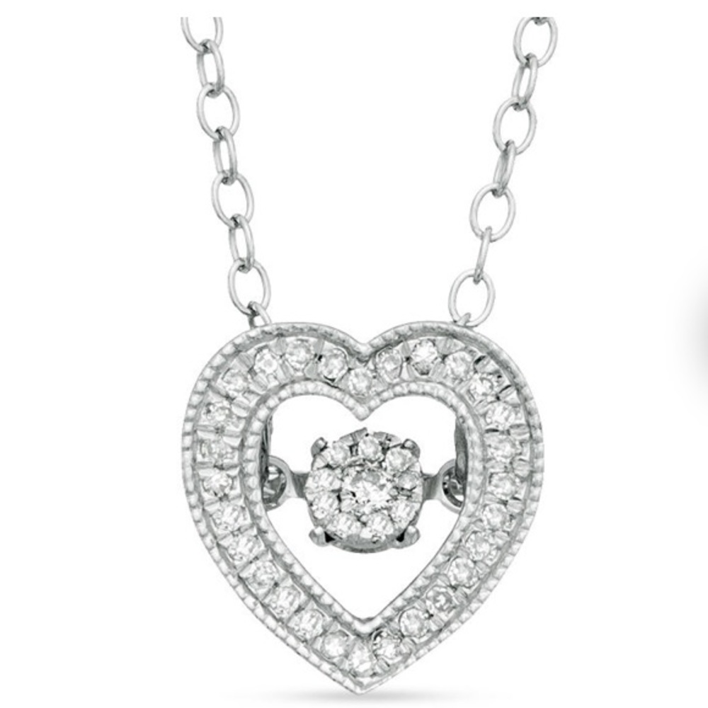 Sterling Silver Heart Necklace